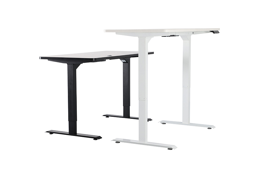 WK-2AR2 Smart Standing Electric Double Motor Lift Desk Meja Komputer Stand