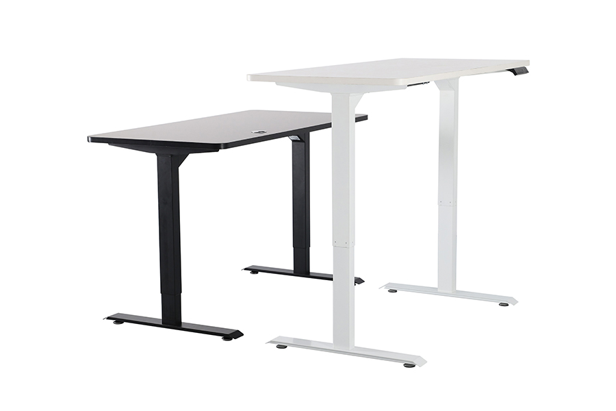 WK-2AR2 Smart Standing Electric Double Motor Lift Desk Meja Komputer Stand