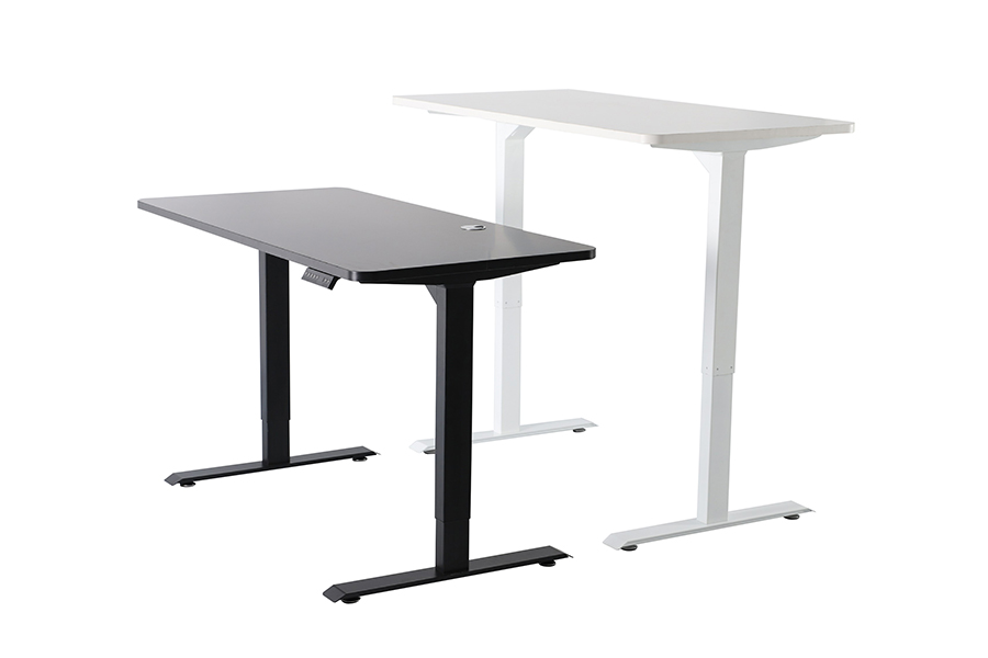 WK-2AR2 Smart Standing Electric Double Motor Lift Desk Meja Komputer Stand