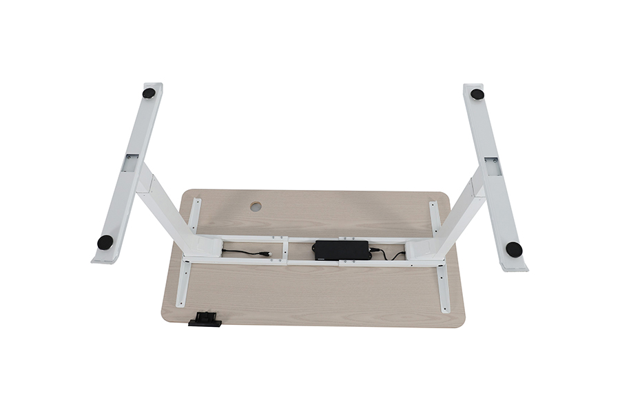 WK-2AR2 Smart Standing Electric Double Motor Lift Desk Meja Komputer Stand