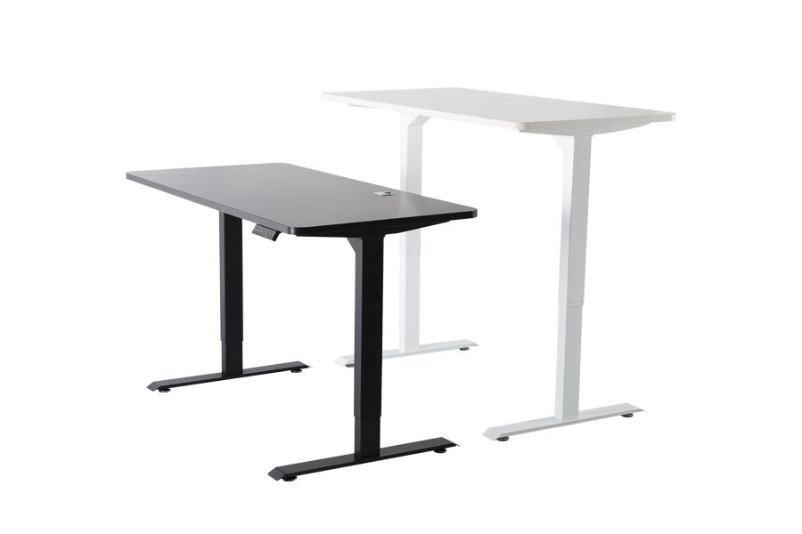 WK-2AR2 Smart Standing Electric Double Motor Lift Desk Meja Komputer Stand